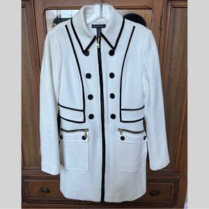 I.N.C. International Concepts Black Ivory Coat 🤍🖤